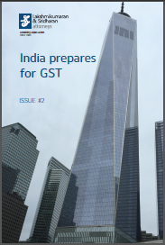 Cover of India prepares for GST (Issue 2, 2016)